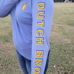 Dutch bros All out 80s long Tee